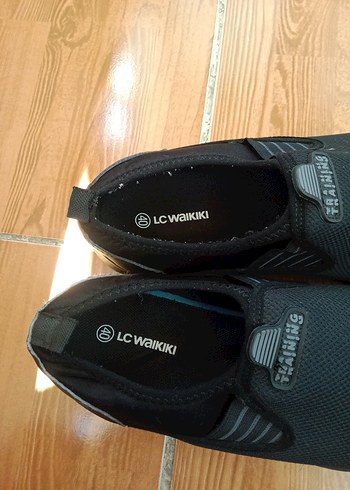 Erkek Siyah Gri Spor Su Ayakkabısı Velcro - Görsel 4