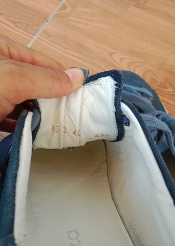 Gri Süet Bağcıklı deri erkek ayakkabı - Görsel 3