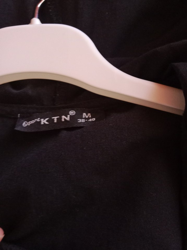 Siyah Kemerli trençkot - Görsel 5