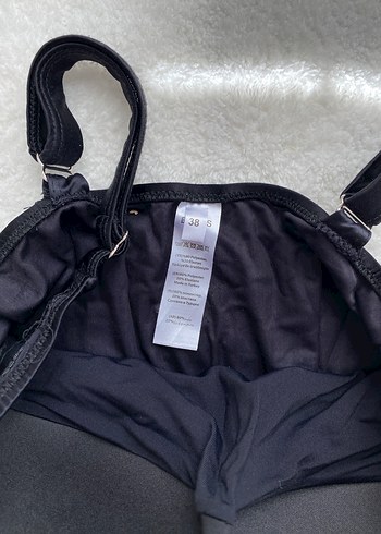 Siyah Strappy Minimalist Mayo - Görsel 2