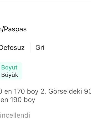 3 lü halı set - Görsel 4