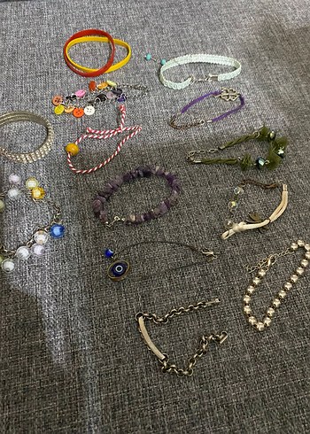 Çok Renkli Boncuklu Çocuk Bileklikleri - Görsel 5