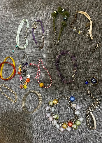 Çok Renkli Boncuklu Çocuk Bileklikleri - Görsel 2