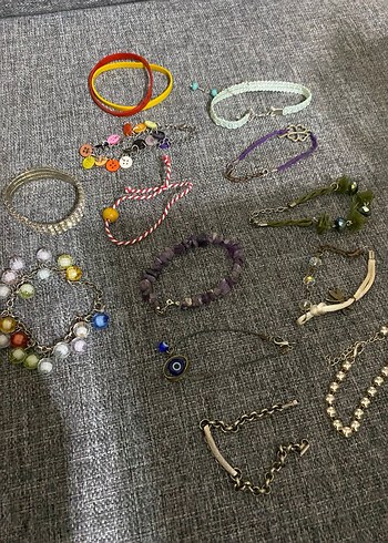 Çok Renkli Boncuklu Çocuk Bileklikleri - Görsel 4