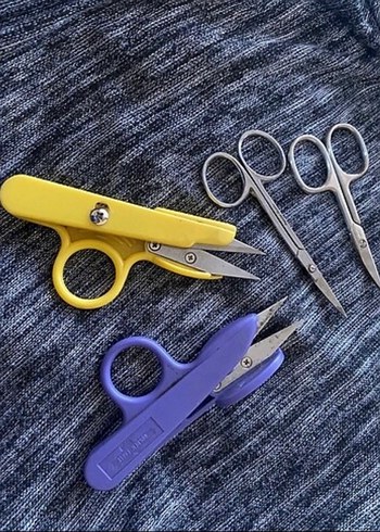 Renkli Manikür ve Pedikür Makas Seti - Görsel 3