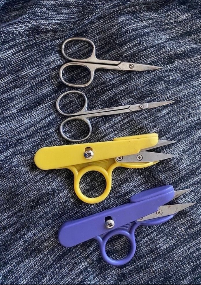 Renkli Manikür ve Pedikür Makas Seti - Görsel 2