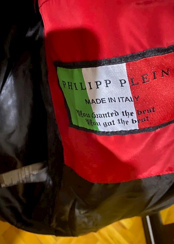 Kırmızı Fermuarlı Erkek Sokak Stili Mont - Görsel 4