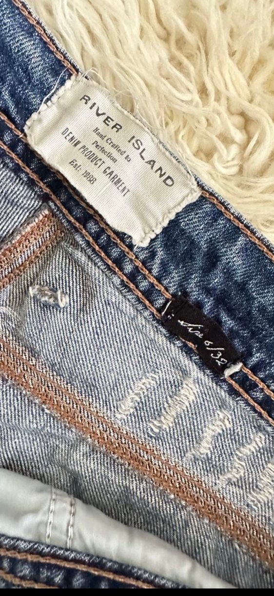 Kadın Mini Kot Şort - Görsel 3