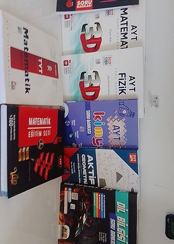 AYT Matematik ve Fizik Soru Bankası Seti