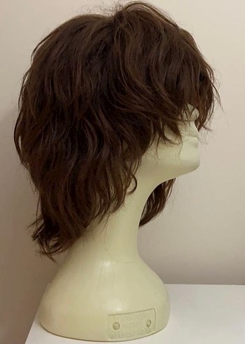 Koyu Kahverengi Kadın Peruk - Görsel 2