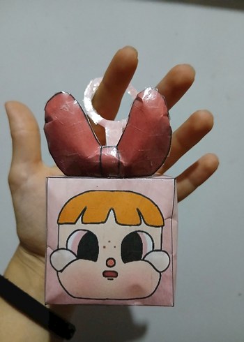 Beden powepuff girls crybaby el yapımı kağıttan