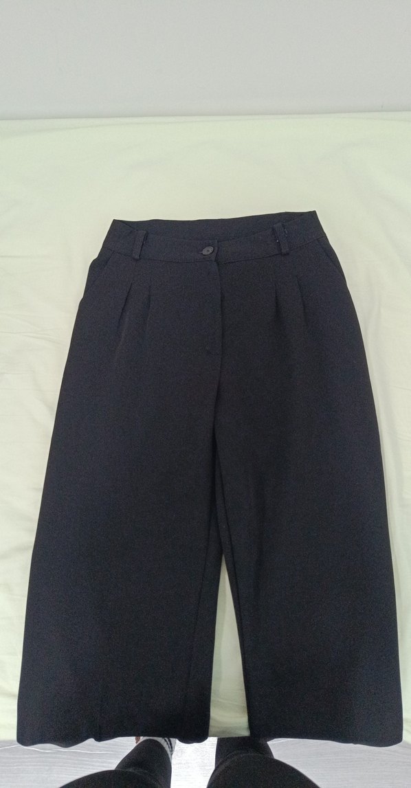 Kadın Siyah Kumaş Pantolon - Görsel 2