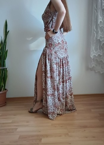 Diğer Bohem Tarz Uzun Askısız Elbise