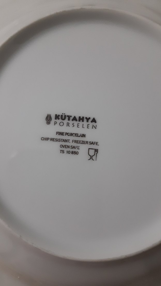 6 adet yemek tabağı içi geniş.Kabartmalı - Görsel 2