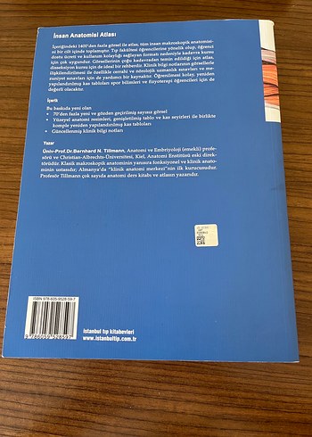  İnsan Anatomisi Atlası - Kas Tabloları ile, 3. Baskı