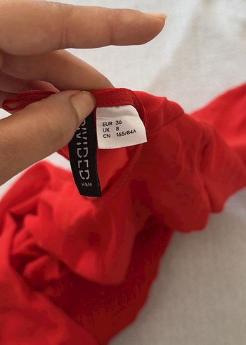 H&M Nar çiçegi mini elbise