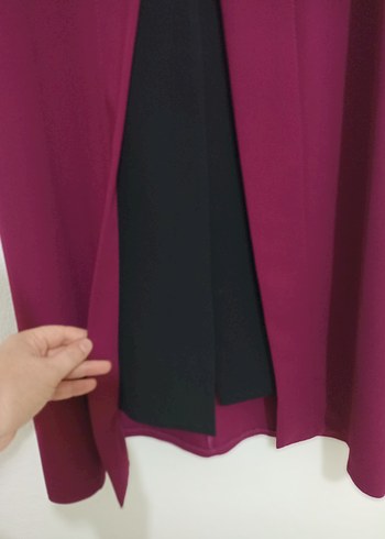 murdumUzun Kolluksuz Drapeli yelek - Görsel 2