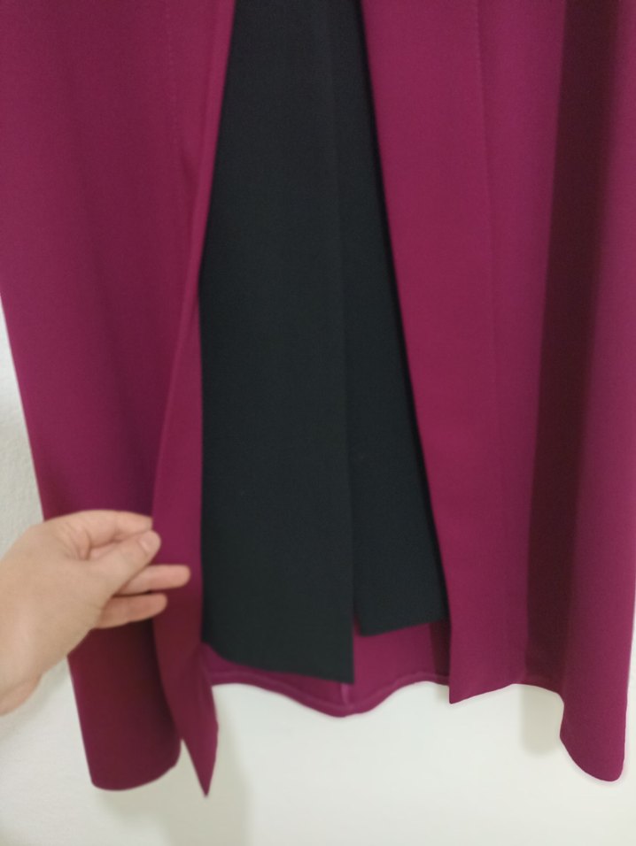 murdumUzun Kolluksuz Drapeli yelek - Görsel 2