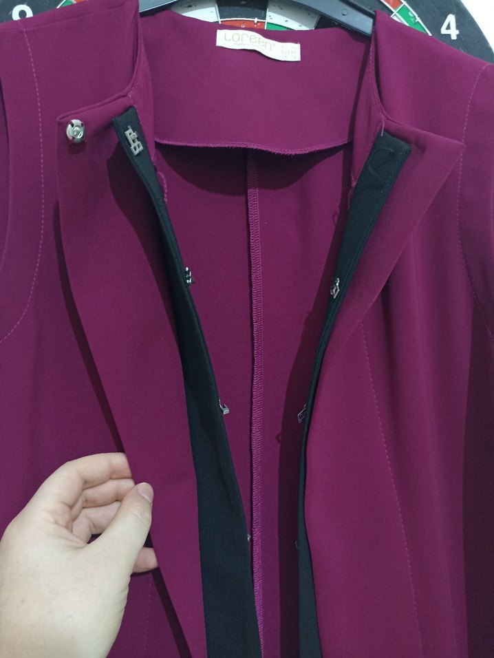 murdumUzun Kolluksuz Drapeli yelek - Görsel 5