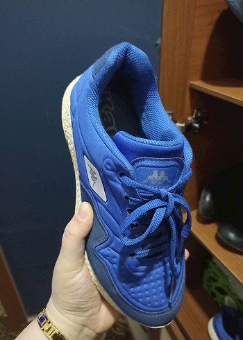 Mavi Erkek Spor Ayakkabı Velcro Detaylı - Görsel 6