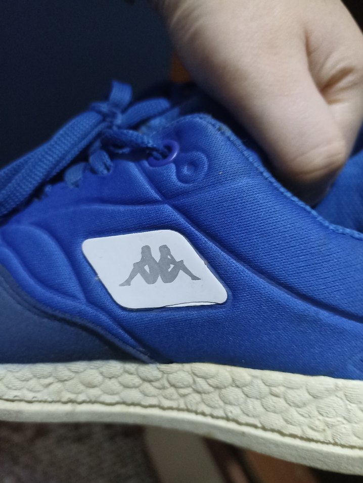 Mavi Erkek Spor Ayakkabı Velcro Detaylı - Görsel 2