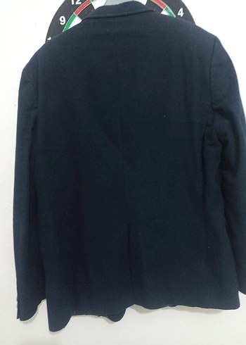 Erkek Lacivert Düğmeli Takım Ceket - Görsel 7