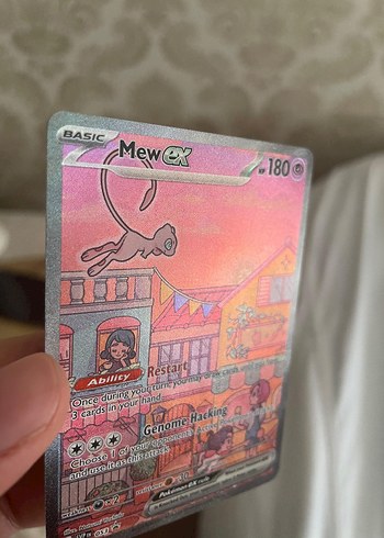 Beden Renk Mew ex Pokemon 151 Kart