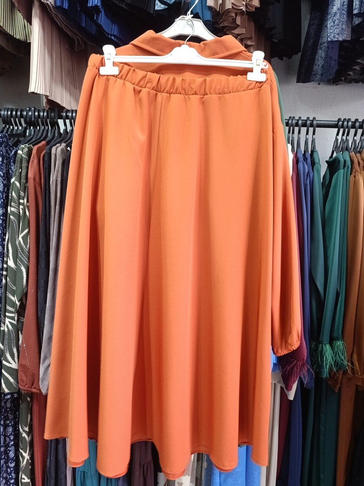 tesettür etekli takım - Görsel 3