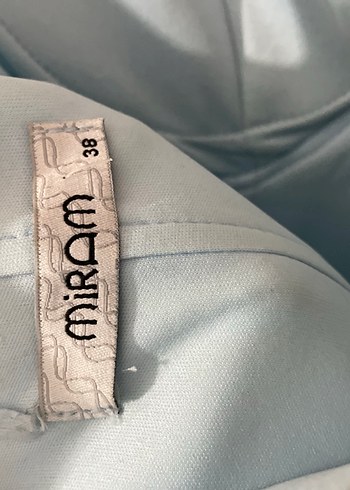 38 Beden mavi Renk Mavi Mini Straplez Pilili Abiye Elbise