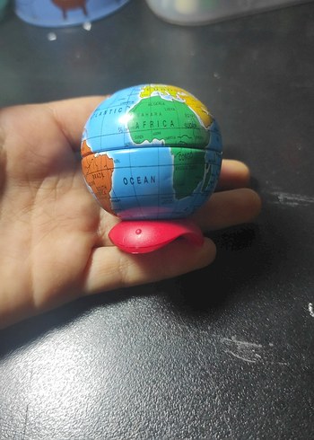 Diğer Renkli Mini Dünya Küresi açacak