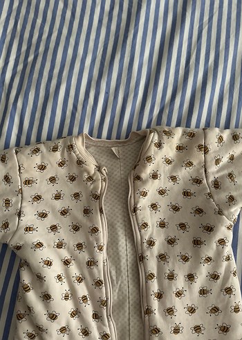 Uzun Kollu Fermuarlı Bebek Tulum - Görsel 2