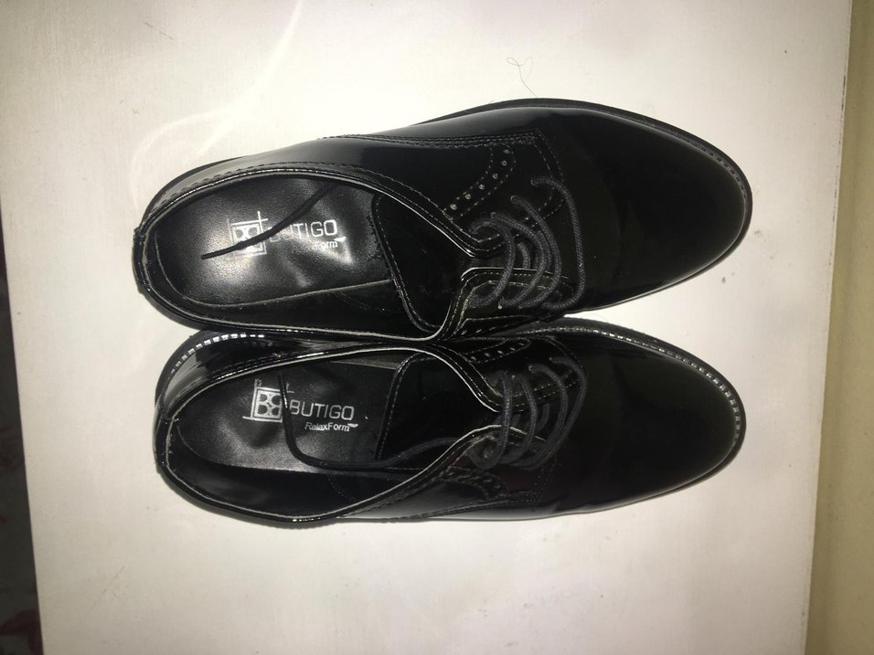Butigo Siyah Düğmeli Klasik Erkek Ayakkabı - Görsel 2