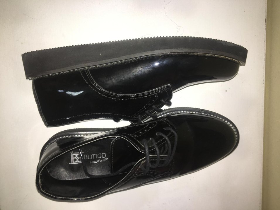 Butigo Siyah Düğmeli Klasik Erkek Ayakkabı - Görsel 4