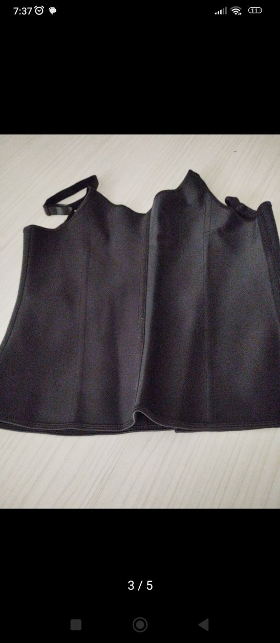 Siyah Mini Fit Göğüs Korsesi - Görsel 2