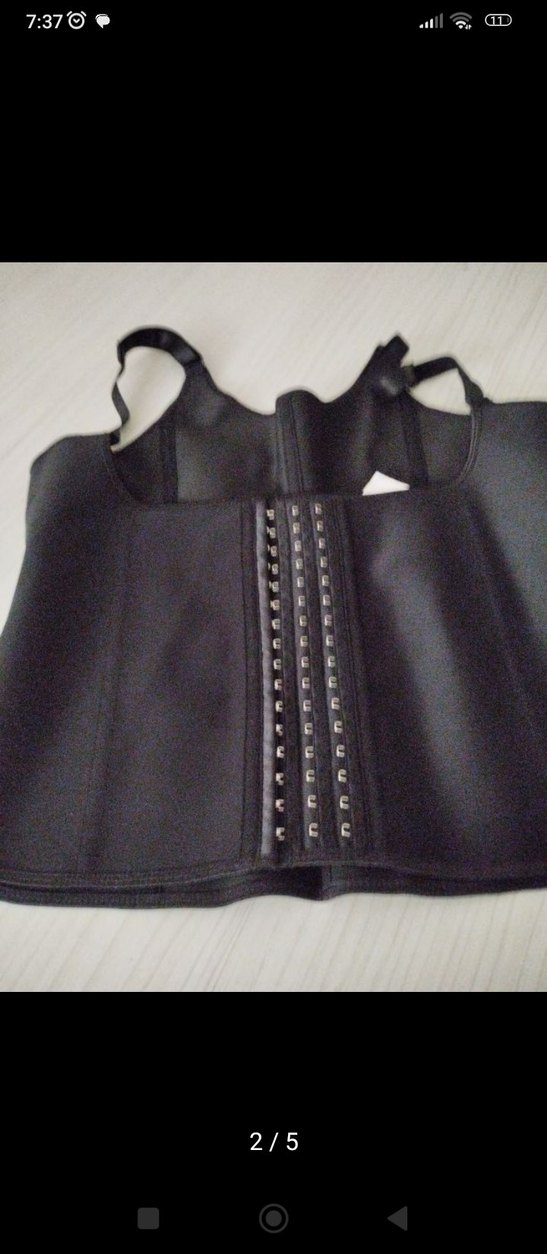 Siyah Mini Fit Göğüs Korsesi - Görsel 3