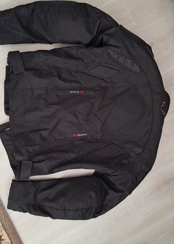 Siyah motorcu montu - Görsel 4