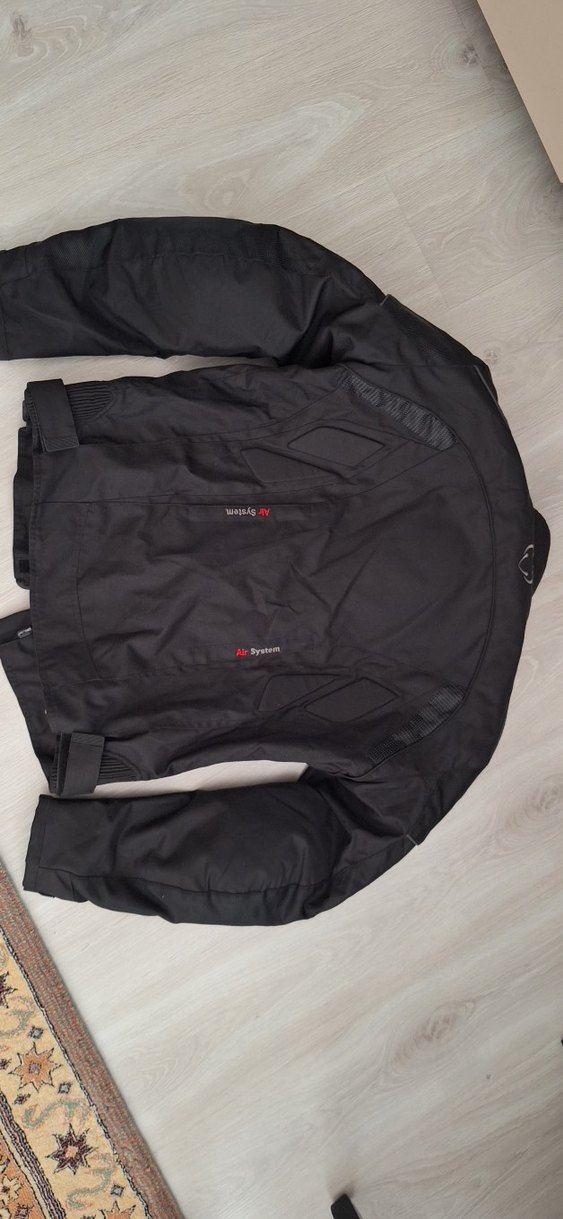 Siyah motorcu montu - Görsel 4