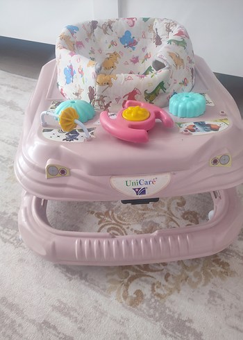 UniCare Pembe Bebek Yürüteci