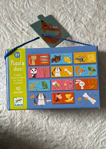 Diğer DJECO Çiftli Pastel Renkli Çocuk Yapbozu
