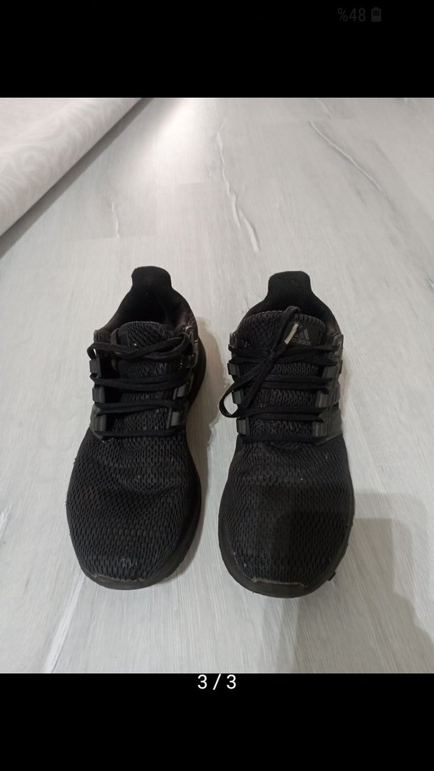 Siyah Erkek Koşu ve Antrenman Ayakkabısı - Görsel 3
