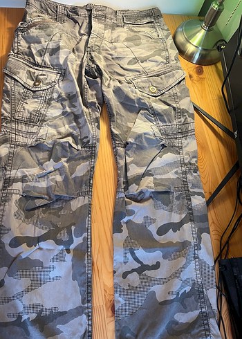 Colins Vintage Camo Baggy Pant