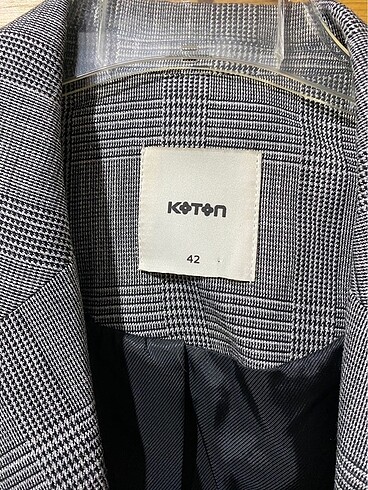 Koton Ekose ceket
