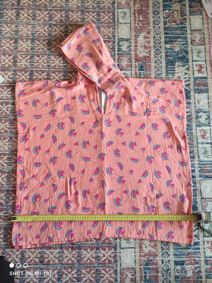 Kız Çocuğu için deniz havlusu /pareo müslim kumaş - Görsel 2