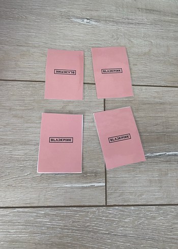  Blackpink fanmade visual photocard set