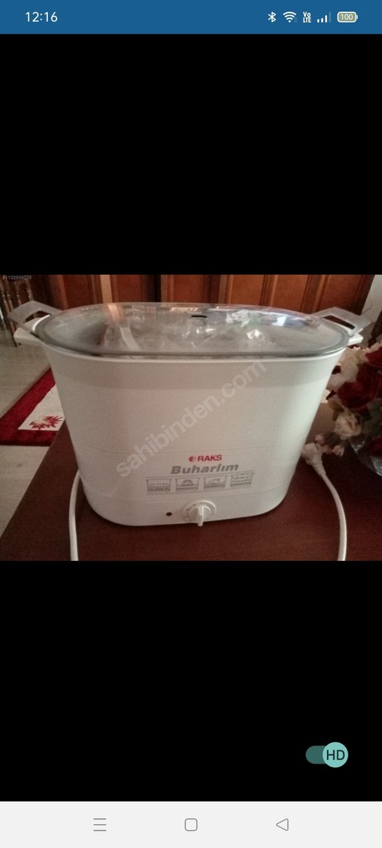 Raks 
 Buharlim Buharlı Sterilizatör - Görsel 2