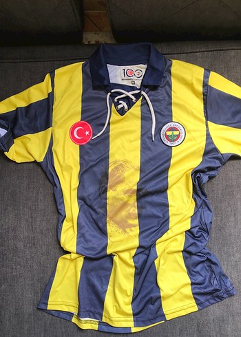m Beden Fenerbahçe Erkek Sarı Lacivert Spor Forması