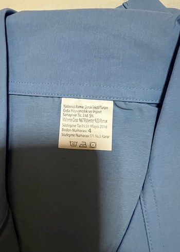 Mavi Erkek uzun Kollu Pijama Takımı - Görsel 2