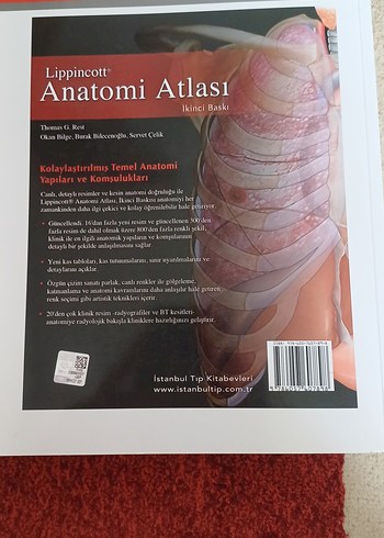 Lippincott Anatomi Atlası - Uluslararası Baskı