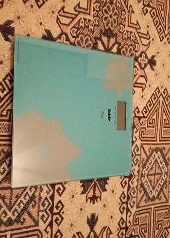 Fakir Mia Dijital Cam Baskül mavi - Görsel 2