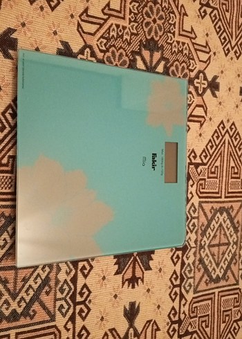 Fakir Mia Dijital Cam Baskül mavi - Görsel 3